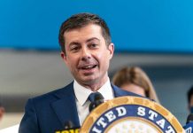 Buttigieg Goes to Sporting Event on Military Plane With Husband