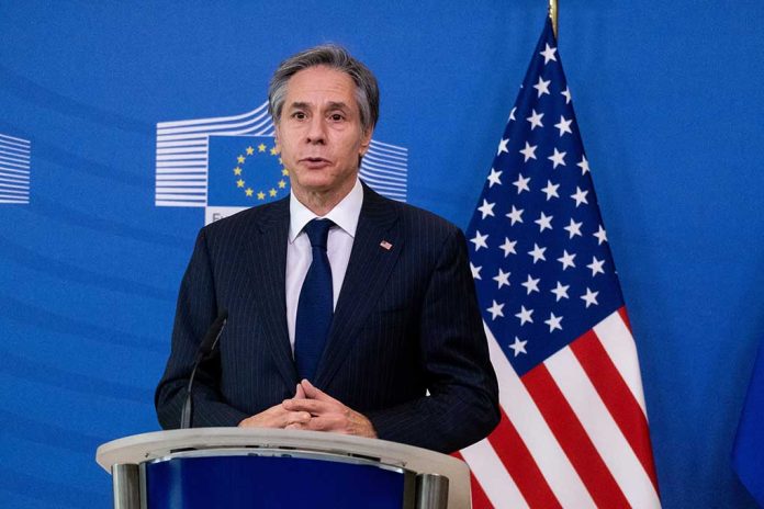 Brussels,belgium-03,24,2021,:antony,Blinken,American,Secretary,Of,State,During