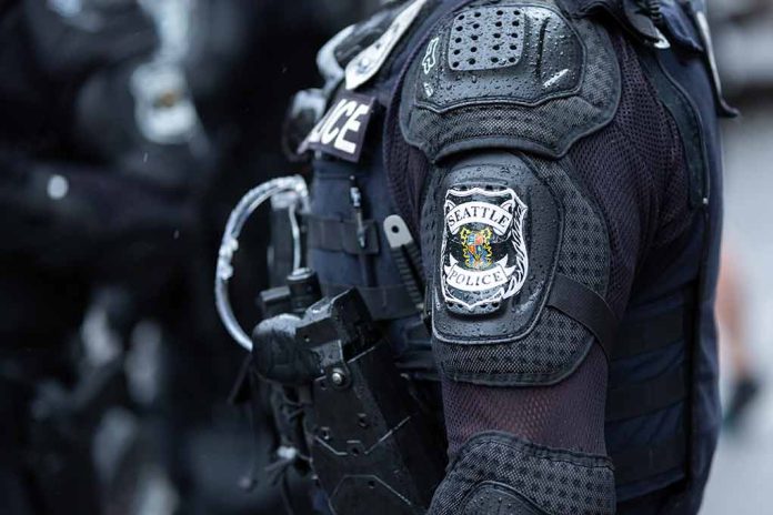 1767839627 featured image Seattle police officer in protective gear.