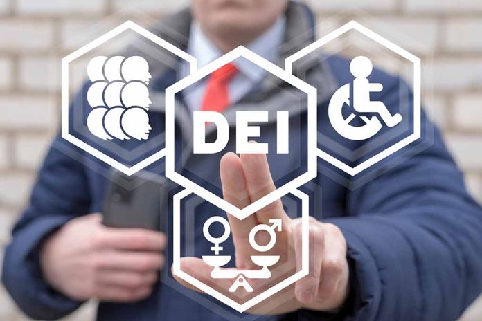 2116224122 featured image Person pointing at diversity equity inclusion symbols