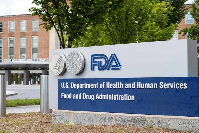2186128561 featured image FDA building entrance with department sign and trees