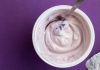 yogurt in a cup