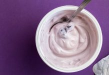 yogurt in a cup