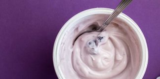 yogurt in a cup