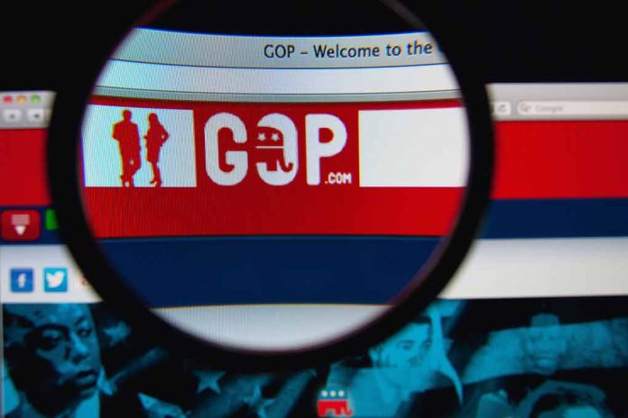 177035786 featured image GOP website viewed through a magnifying glass