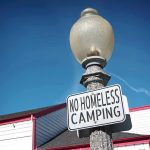 no homeless camping