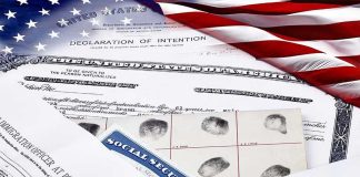 Documents related to US naturalization and immigration