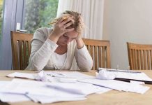 stressed woman