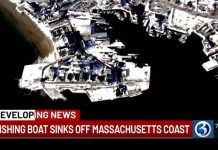 Coast Guard searches for 6 missing after fishing boat sinks off