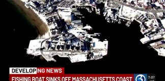 Coast Guard searches for 6 missing after fishing boat sinks off