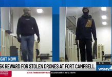 $5k reward for stolen drones at Fort Campbell