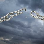 TERRIFIED Manager Overcomes Phobia—Saves Entire Restaurant A broken metal chain against a stormy sky