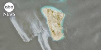 Suspected oil spill near Kharg Island, Iran's main oil hub