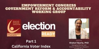 Election Ready | Part 1: California Voter Index w/ Dr. Shakari Byerly