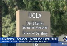 UCLA medical school illegally used race in admissions, DOJ says