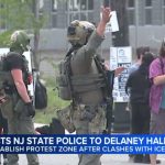 Tear Gas, Human Chains, Then This