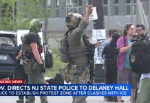 Tear Gas, Human Chains, Then This