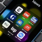 NYT Under Fire For ‘Leaving Out’ Damaging Info On Dem Candidate News app icons on a smartphone screen.