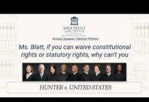 Hunter v. United States – Landmark SCOTUS Ruling on Plea Deal Appeal Waivers (Full Oral Argument)
