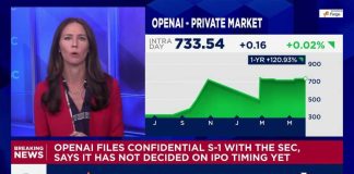 OpenAI files confidential S-1 with the SEC, has not decided timing yet
