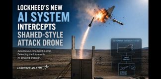 Lockheed’s new AI system intercepts Shahed-style attack drone