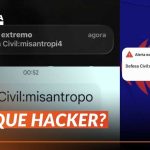 "MISANTHROPY": Civil Defense investigates hack after false alert sent | Gaúcha Hoje