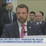 Numbers War Explodes Over Missing Kids DHS Secretary Markwayne Mullin testifies before Senate