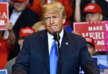 MAGA Voters Drop The Hammer Senator’s Career Donald Trump at a rally with supporters.