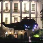 Trump’s Lawn Upgrade Raises Lockheed Questions President Trump Landing at the White House in Marine One