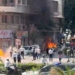 Bomb Explodes Near French President Bombs go off near hotel where Macron is staying in Damascus
