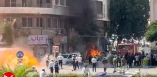 Bomb Explodes Near French President Bombs go off near hotel where Macron is staying in Damascus
