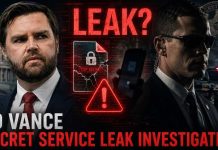 JD Vance’s Secret Service Agent Under Investigation Over Alleged Leak