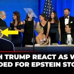 Awarded Epstein Reporting Confronts Trump On Stage WATCH | Trump Humiliated To His Face After WSJ’s Award For Trump-Epstein Birthday Card Story At WHCD
