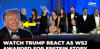 Awarded Epstein Reporting Confronts Trump On Stage WATCH | Trump Humiliated To His Face After WSJ’s Award For Trump-Epstein Birthday Card Story At WHCD