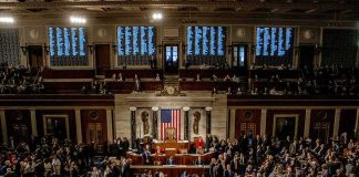 Abuse Allegations Erupt—Jordan Doubles Down U.S. House chamber filled with lawmakers before a session