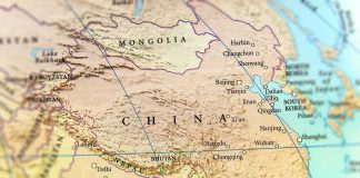 Lai’s Warning About China’s ‘Red Terror’ And Legal Warfare Map of China and surrounding countries in East and South Asia