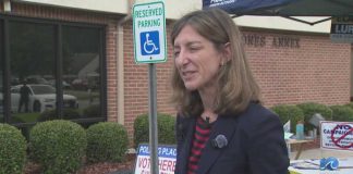 Dem Power Play Meets GOP Firewall Democrat Elaine Luria speaks on primary day