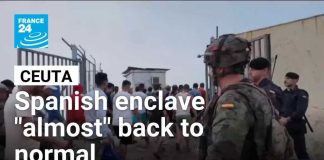 Ceuta enclave "almost" back to normal after migrant influx • FRANCE 24 English