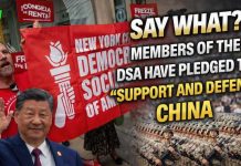 Pro-China Pledge Rattles DSA SAY WHAT? Members of the DSA Have Pledged to ‘Support and Defend’ China