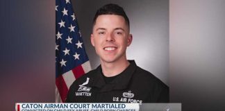 USAF Airman from Caton Court-Martialed, Child Porn charges