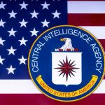 CIA Director Lands in Moscow… But Nobody Says Why CIA emblem on the United States flag