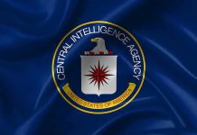 Why CIA Director SECRETLY Flew to Moscow CIA emblem on a blue flag
