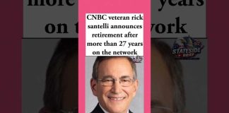Rick Santeli Is Retiring From CNBC After 27 Years — But He’s Not Leaving Completely#cnbc#stockmarket