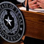 Trump Unloads on Karl Rove After He Says THIS Texas governor seal on wooden podium