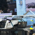 NATO Ally Is Learning a ‘Priceless’ Lesson On How War Is Changing Military drone mounted on armored vehicle