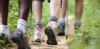 Hiker’s Killer Pleads GUILTY to Her Murder Hikers' feet walking on a forest trail